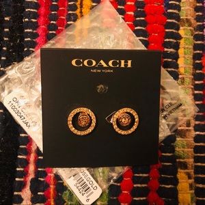 COACH Stud Earrings